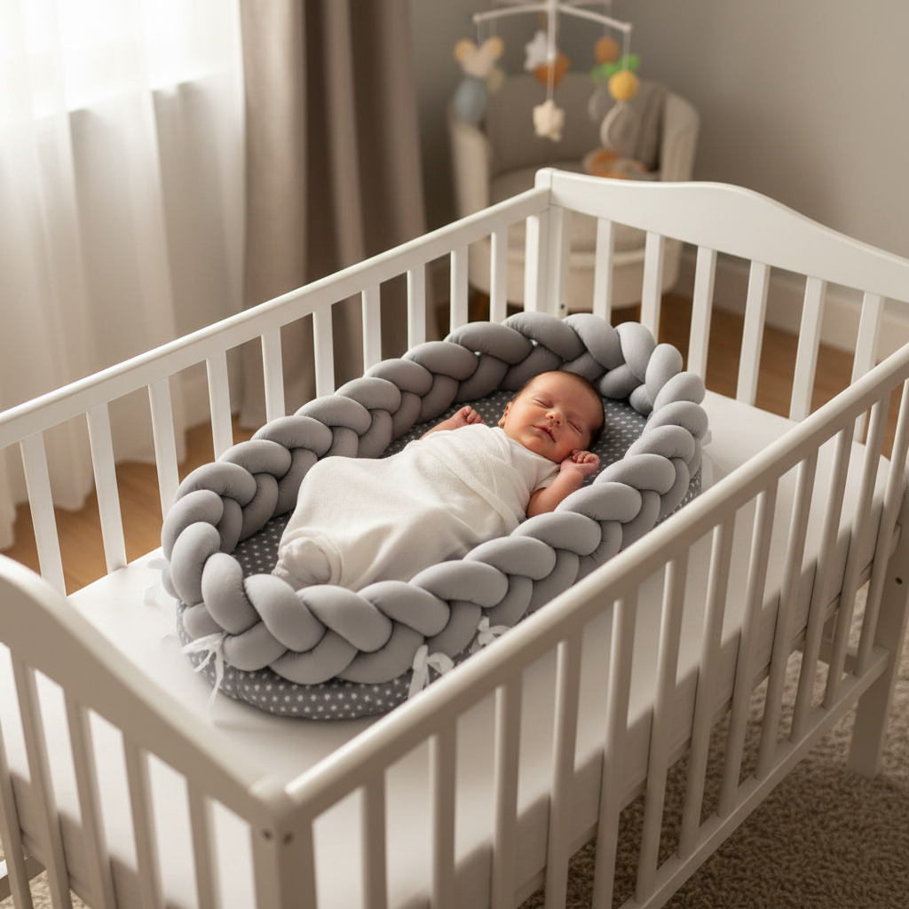 REDUCTEUR DE LIT - TRESSE GRISE