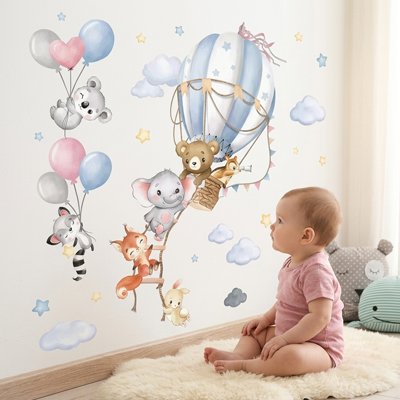 Stickers muraux chambre bébé