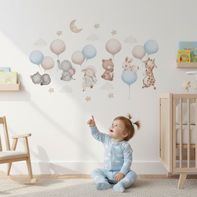 Stickers muraux  pour chambre fille