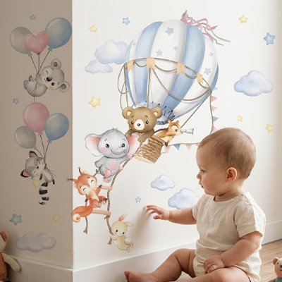 Stickers muraux chambre fille