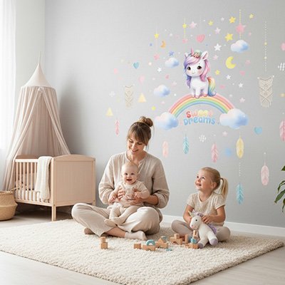 Stickers muraux enfant  mur