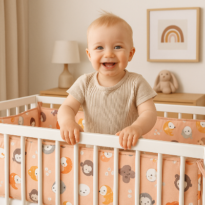 Tour de lit bébé Petit Renard