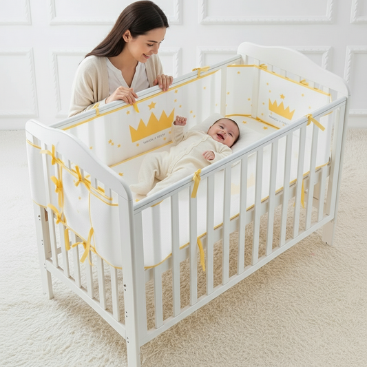 Tour de lit respirant - Couronnes