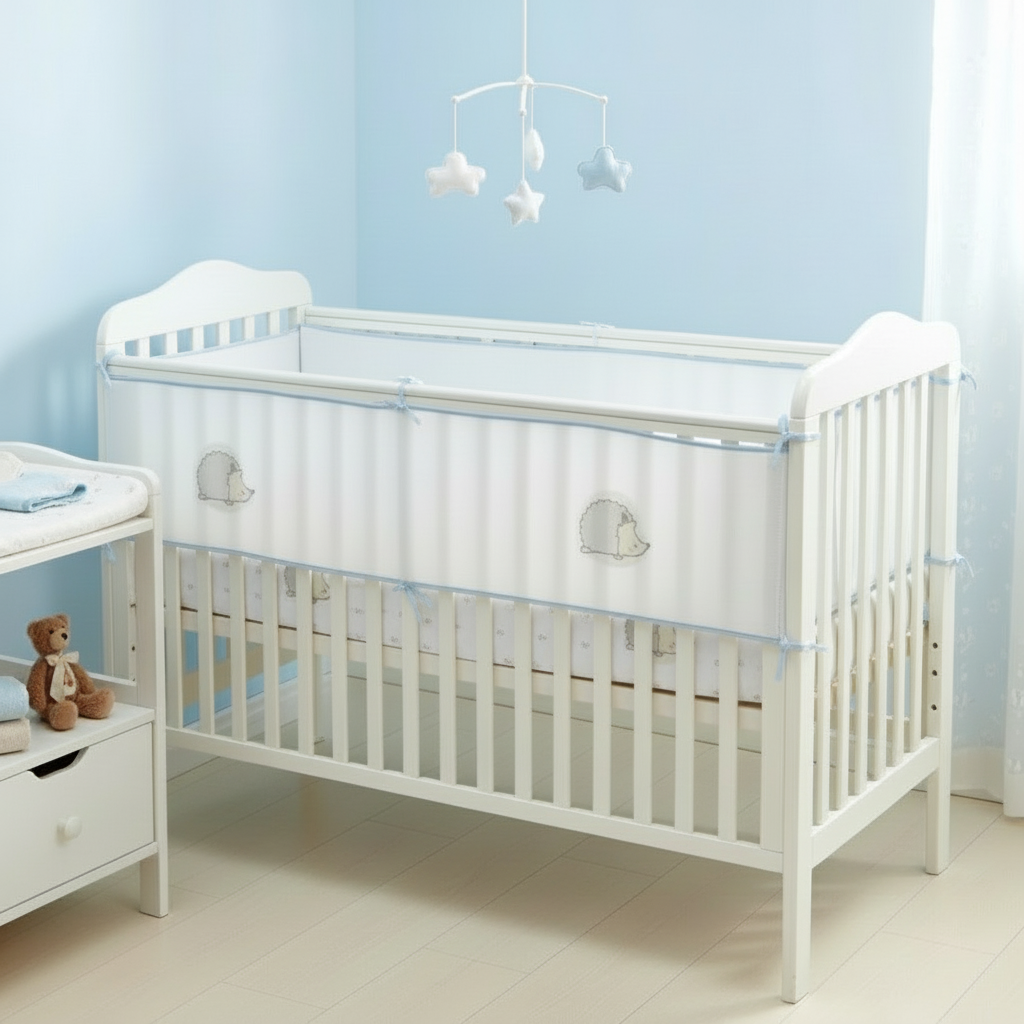 Tour de lit respirant - Hérisson