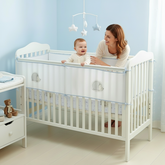 Tour de lit respirant - Hérisson