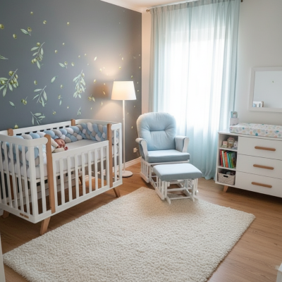 TOUR DE LIT TRESSE- QUATRE BRINS