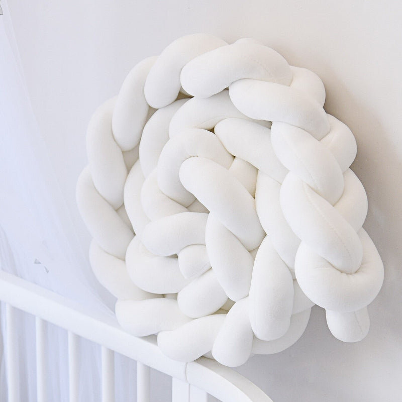 tresse de lit blanc