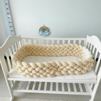 tresse de lit 6 brins beige