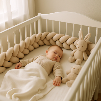 tresse de lit Camel bébé qui dort